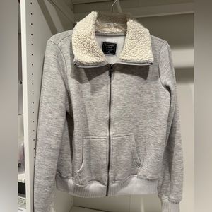 abercrombie gray jacket